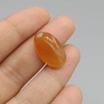 نگین عقیق یمنی تراش دار اصل معدنی کد 7584