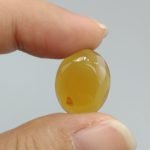 نگین عقیق یمنی تراش دار اصل معدنی کد 7552