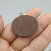 گردنبند حدید سماغی اصل معدنی مزین به دعای هفت جلاله کد 8255