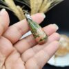 گردنبند جاسپر اوناکیت اصل معدنی کد 7959