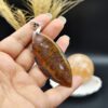 گردنبند نقره عقیق شجر اصل طبیعی کد 8142
