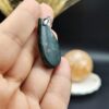 گردنبند عقیق شجر خزه ای اصل طبیعی کد 8148