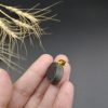 گردنبند یشم اصل معدنی مزین به دعای و من یتق الله دعای رزق و روزی کد 7116