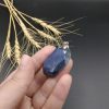 گردنبند نقره لاجورد افغان اصل معدنی کد 7872