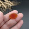 نگین عقیق پرتقالی اصل معدنی حکاکی شرف الشمس روی سنگ کد 8449