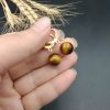 گوشواره چشم ببر اصل معدنی کد 8493