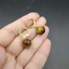 گوشواره چشم ببر اصل معدنی کد 8493