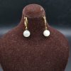 گوشواره مون استون اصل معدنی کد 8492