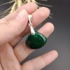 گردنبند نقره مالاکیت کنگو اصل معدنی کد 8567
