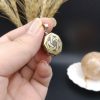 گردنبند حدید اصل معدنی مزین به حرز سلیمانی و دعای ع علی کد 8332