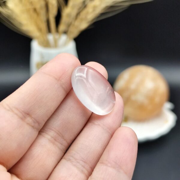 نگین رزکوارتز اصل معدنی کد 9247