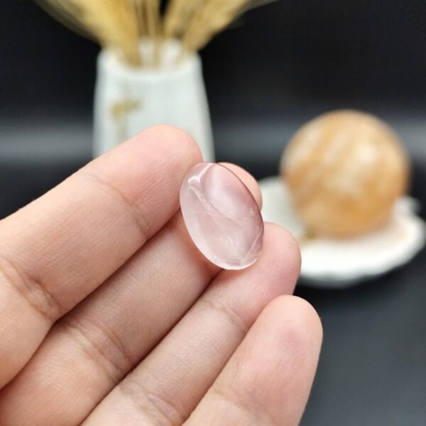 نگین رزکوارتز اصل معدنی کد 9252