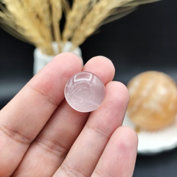 نگین رزکوارتز اصل معدنی کد 9250