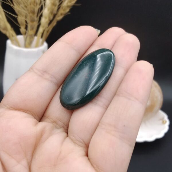 نگین سنگ خون اصل معدنی کد 8763