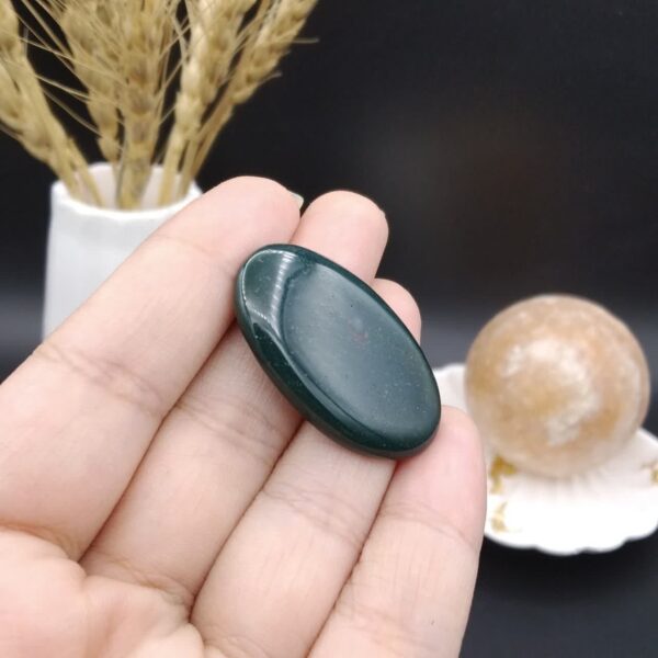 نگین سنگ خون اصل معدنی کد 8763