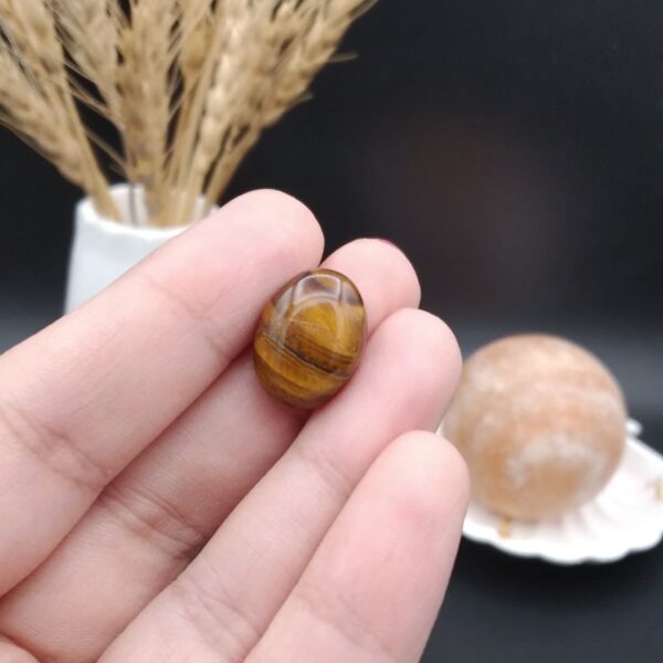 نگین چشم ببر اصل معدنی کد 8757