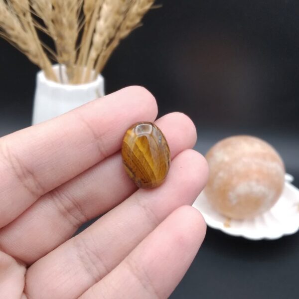 نگین چشم ببر اصل معدنی کد 8755