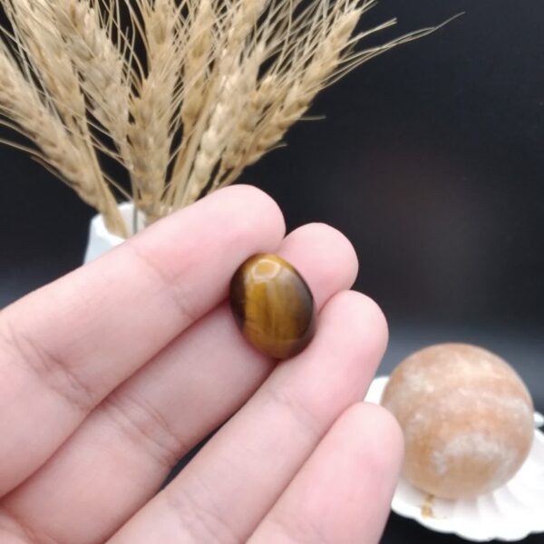 نگین چشم ببر اصل معدنی کد 8758